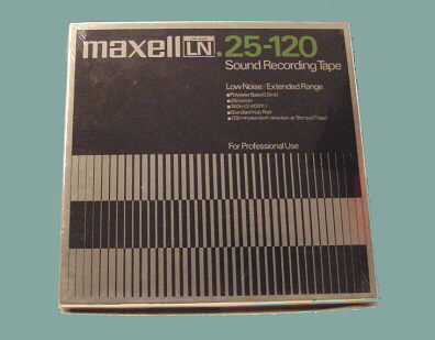 Maxell PC27-7B Digital Audio Master Tape 7 Metal Reel